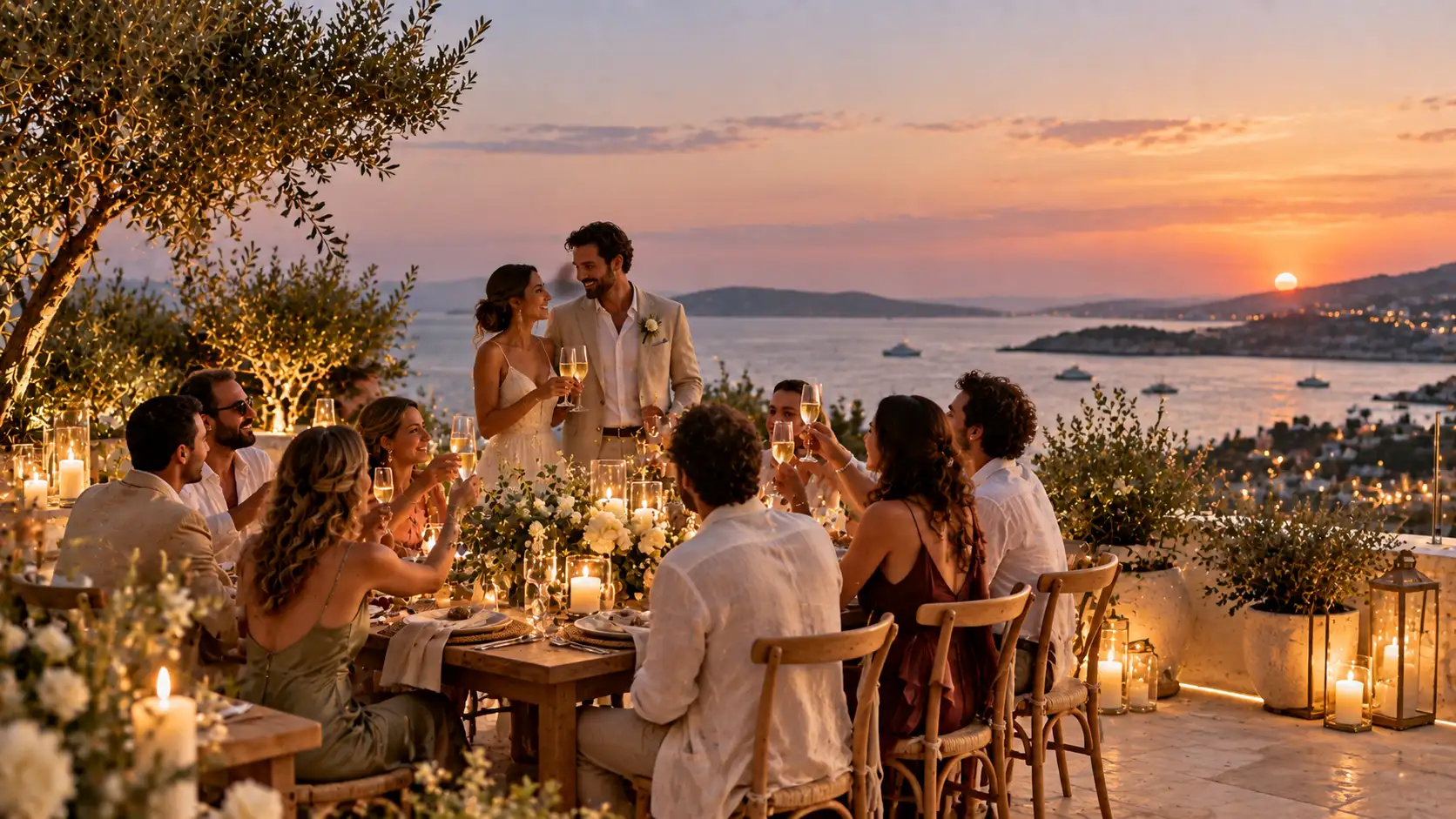 Ανανέωση όρκων με οικογένεια και φίλους