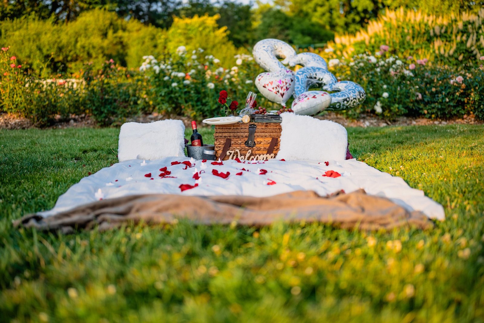 Private romantic picnic in Athens